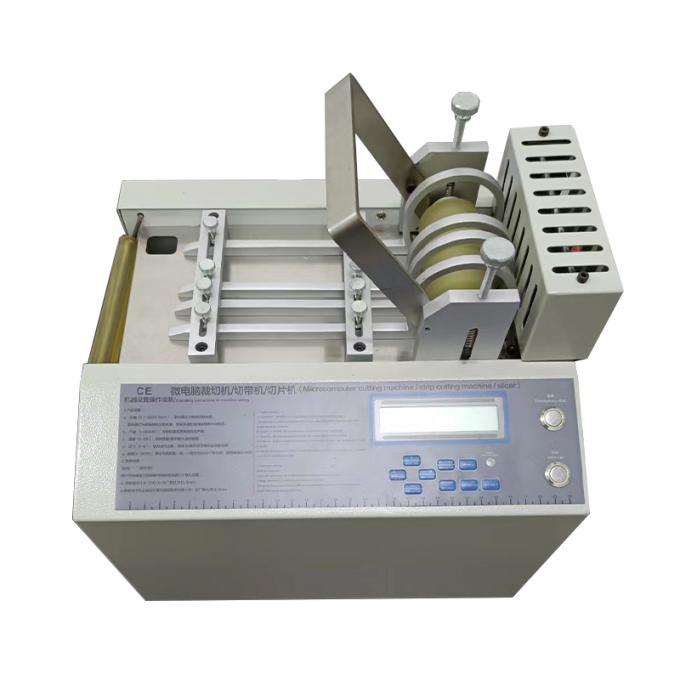 Electric Automatic Slitting Cutting Machine For Silicone Rubber Extrusion Profile 0